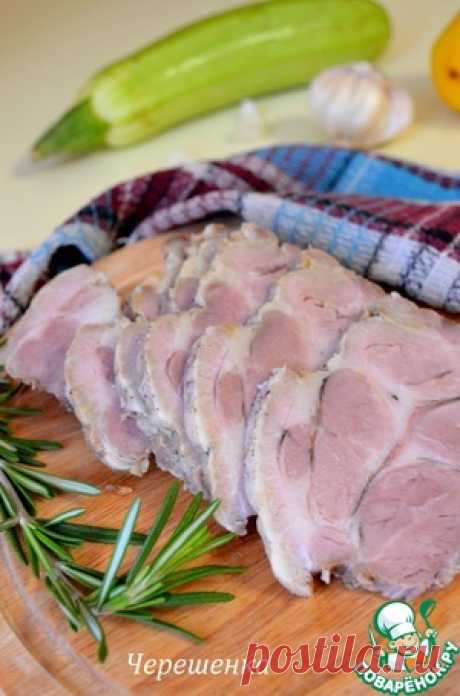 Свинина, тушеная в рукаве в мультиварке - кулинарный рецепт