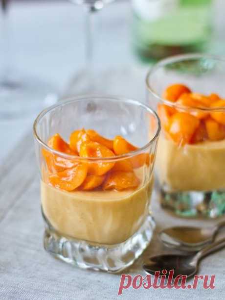 Рецепт абрикосовой панна котты с фото пошагово на Вкусном Блоге