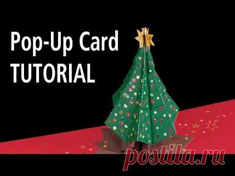 Christmas Tree Pop-Up Card Tutorial