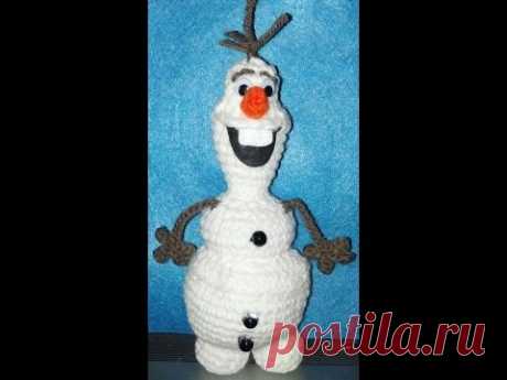 Frozen Inspired Olaf - Like Crochet Snowman Body Tutorial Part 2