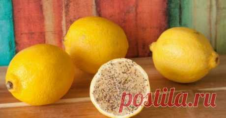 Используй лимон соль и перец чтобы справиться с этими 8 проблемами