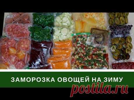 Заморозка Овощей На Зиму🥕 Что Я Заготовила 🍅 Смеси, Фрукты🍒 Что Готовить 🍆