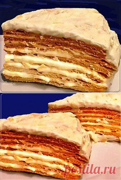 Торт Парижский коктейль | Рецепты вкусно