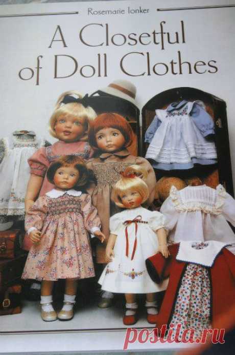 Книга Розмари Ионкер - платья для кукол своими руками..