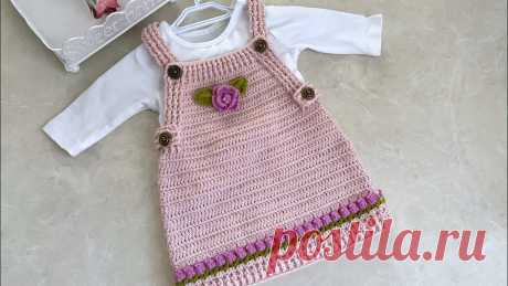 🌹Tığ işi Tomurcuk Model Elbise/Bebek jile Elbise/3 ay İçin #patik #bebekpatik #crochet #knittting #crocheting #easy #🌹🌹Bu videoda #tığişi Gül desenli kolay Bebek elbise örgüsü anlattım.🌹Gül Beste Kreasyonun takım ...
