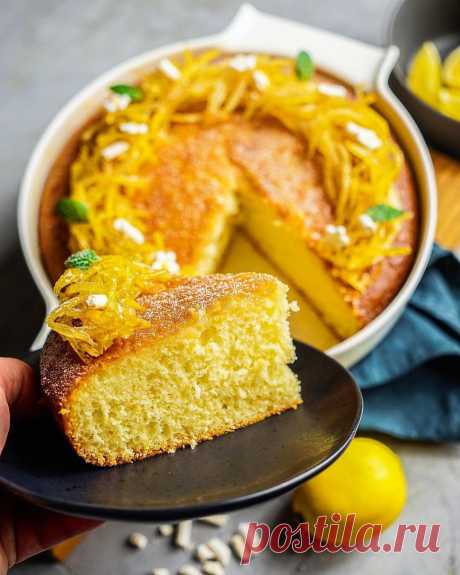Максимально лимонный пирог с йогуртом | Andy Chef (Энди Шеф) — блог о еде и путешествиях, пошаговые рецепты, интернет-магазин для кондитеров |
