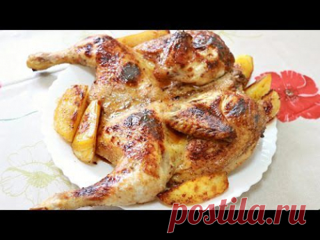 ▶ Ну, оОчень вкусная - Курица запеченная в духовке! - YouTube