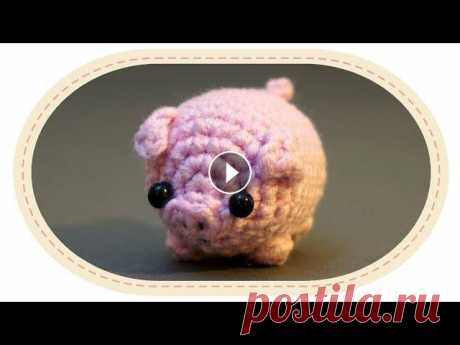 Вязаная свинка амигуруми. Crochet amigurumi pig. Вязаная свинка амигуруми. Crochet amigurumi pig. With English subtitles - enable them in YouTube player! Details - Поддержать мой канал: Support my ch...