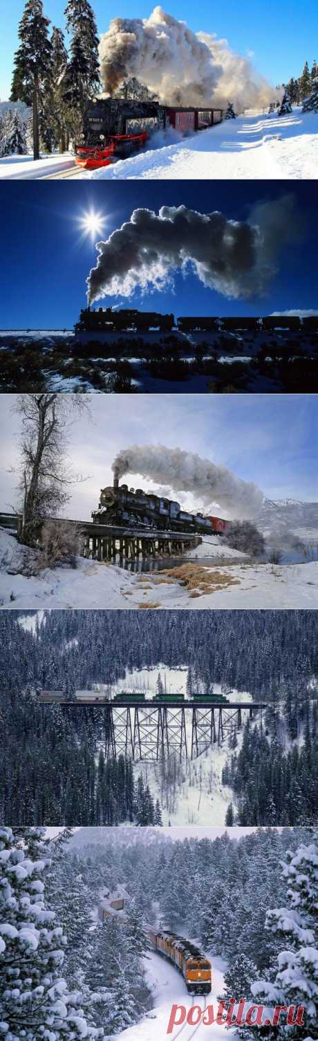 Красивые фото поездов | Улетные картинки