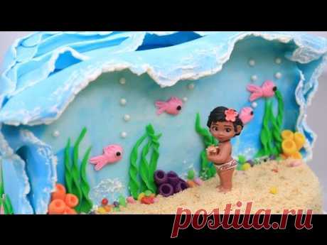 MOANA CAKE How To Make by CakesStepbyStep - YouTube