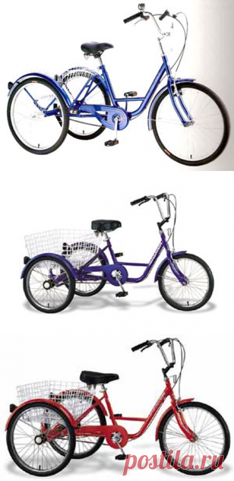 Tрехколесный взрослый велосипед "Трицикл" | Интернет магазин