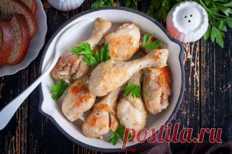 Куриные голени на сковороде рецепт с фото пошагово и видео - 1000.menu