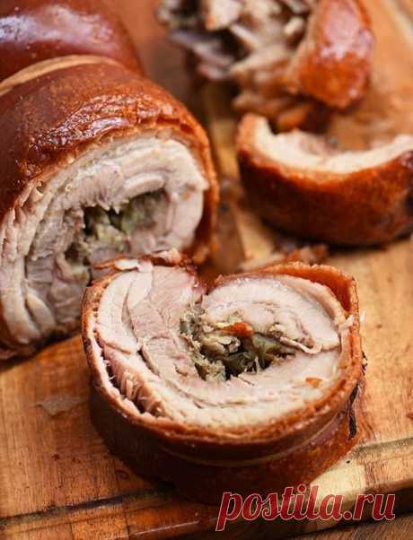 Как запечь рулет из свинины: ингредиенты, рецепты с фото | CookCloud Пульс Mail.ru