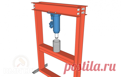 Самодельный пресс из домкрата своими руками: чертежи и схемы RMNT.RU