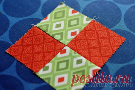 Tutorial: How to make a perfect four-patch quilt block. – april rosenthal
