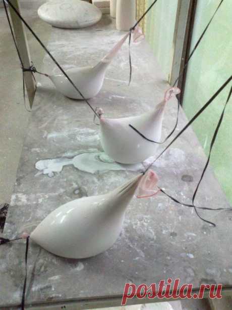 The prototype. (bird). Could diy with fast drying concrete