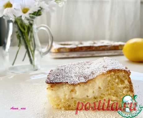 Лимонный кремовый пирог – кулинарный рецепт