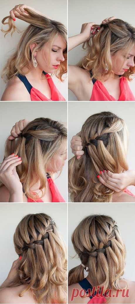 diy-waterfall-braided-bun-how-to.jpg (600×1353)