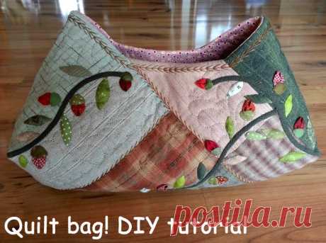 Quilt Bag tutorial. ~ DIY Tutorial Ideas!