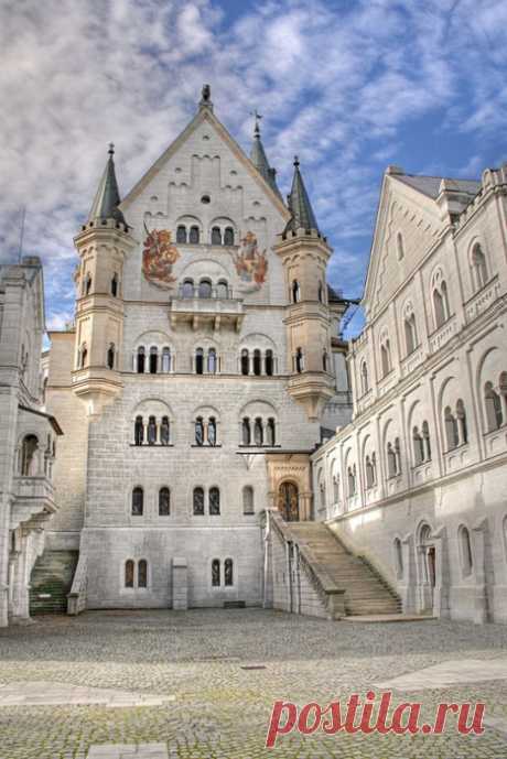 Замок Нойшванштайн. Германия.
