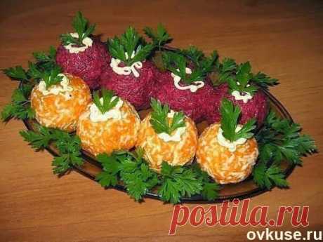 Овощные закусочный шарики - Простые рецепты Овкусе.ру