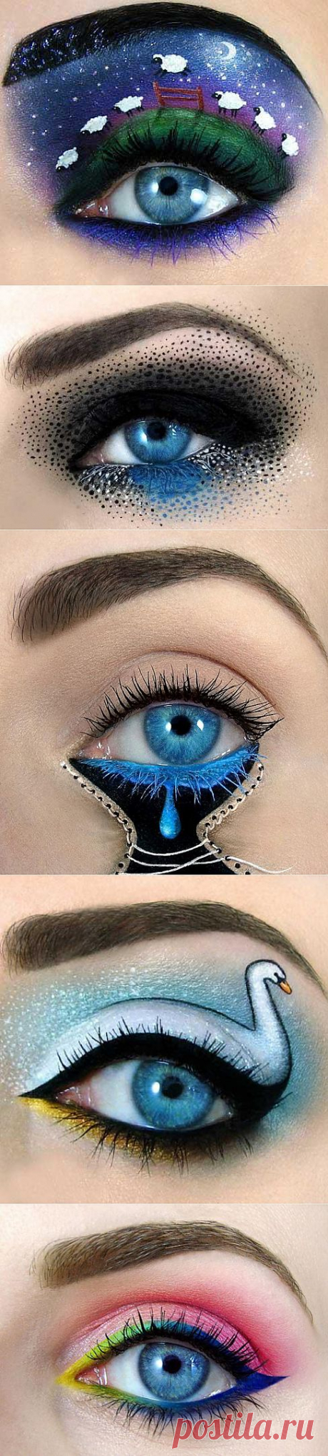 Сказочный макияж глаз от Тал Пилега - Ярмарка Мастеров - ручная работа, handmade