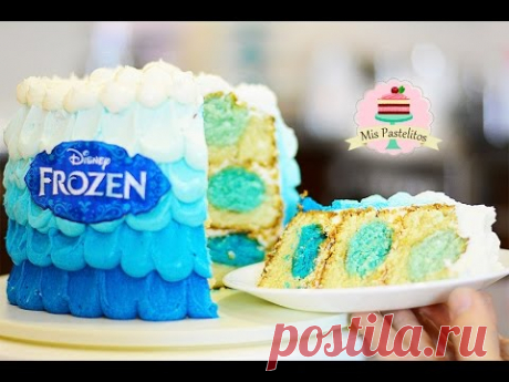 ¡HORNEA Y DECORA UN PASTEL DE FROZEN! | MIS PASTELITOS