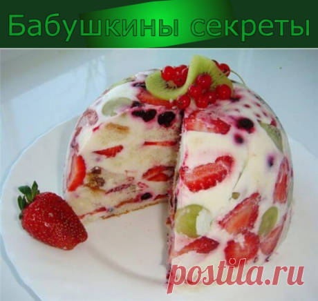 Фруктовый торт без выпечки — это наслаждение вкусом!