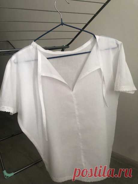 Летняя блузка со спущенным рукавом в стиле бохо. | О рукоделии, и не только. 🧵✂️👜 | Яндекс Дзен