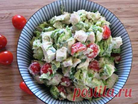 Постный салат из авокадо - рецепт с фото на Повар.ру