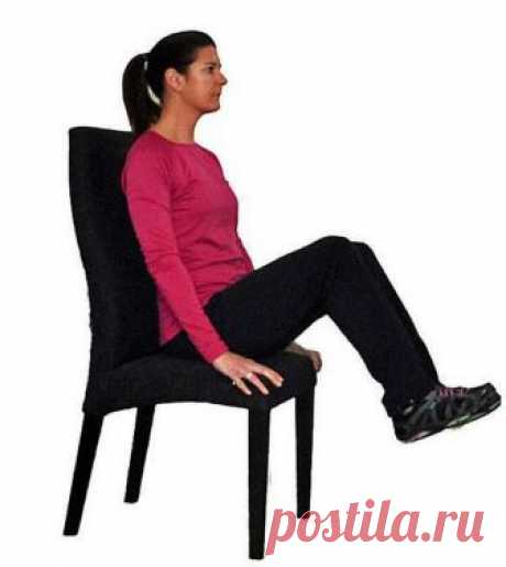 7 упражнений для обвисшего живота, которые можно делать сидя на стуле! — Лепрекон