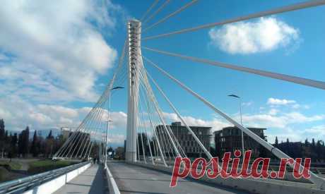 Podgorica,bridge Milenium