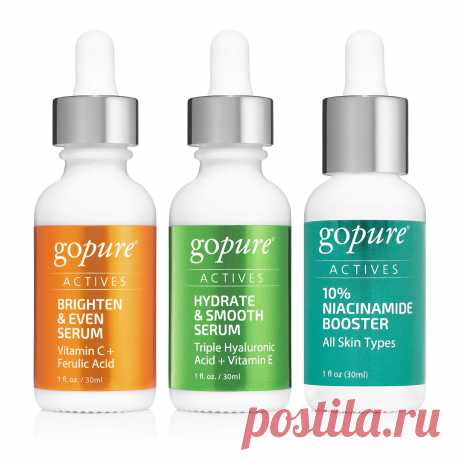 goPure Beauty | Actives Trio Booster Set