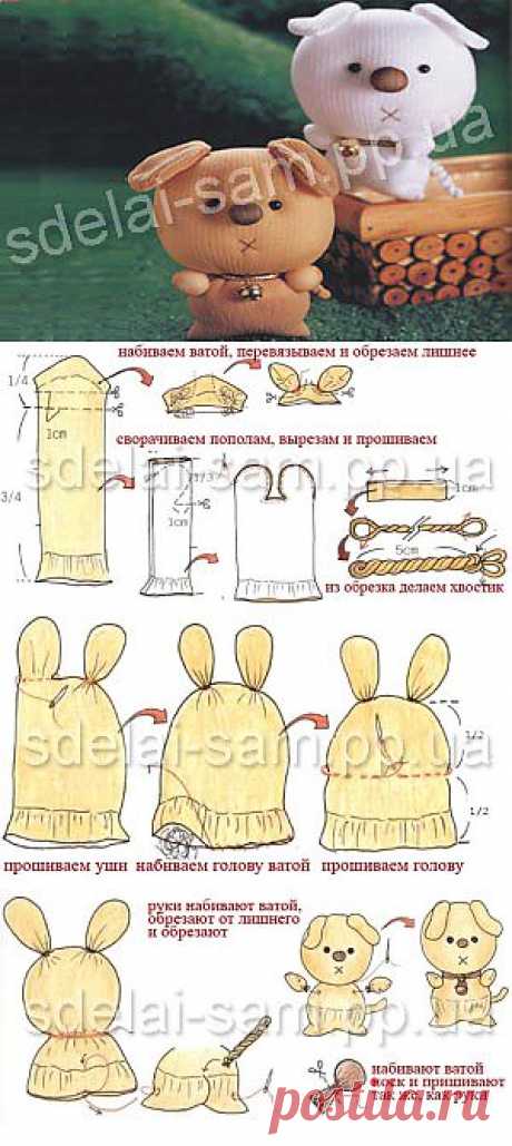 Куклы из носков своими руками