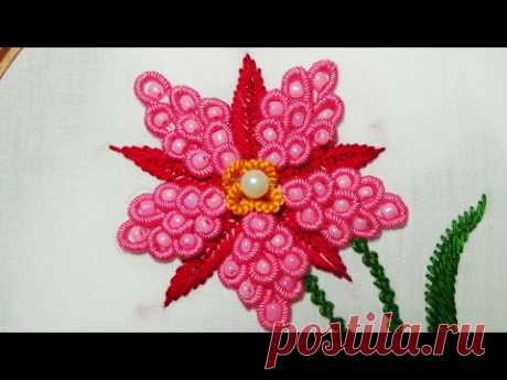 Hand Embroidery: Brazilian embroidery