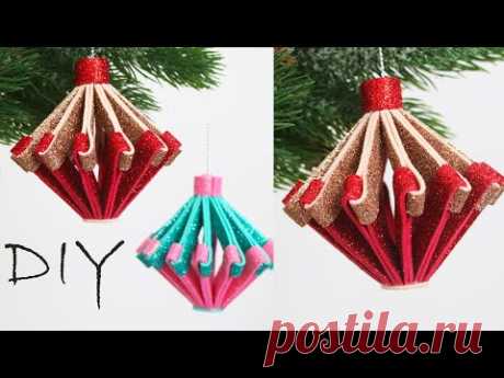 Crafts for Christmas 🎄 Decor for the Christmas tree 🎄 DIY