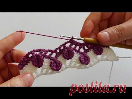 YAPIMI KOLAY 3D TIĞ İŞİ Battaniye yelek şal örgü modeli How to crochet knitting