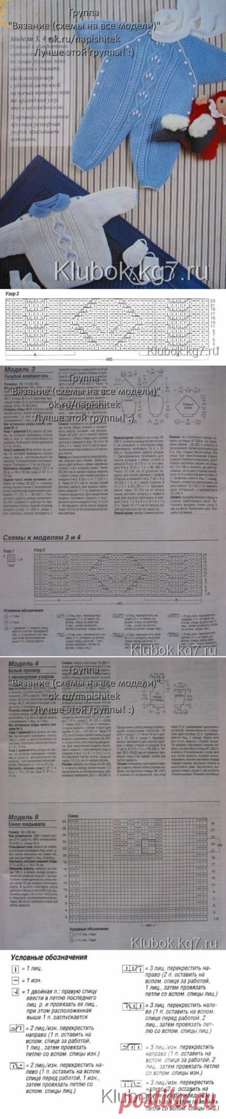 Комбинезон для малышки | Клубок