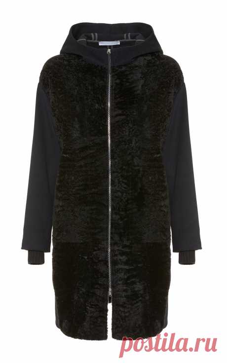 Fur Paneled Coat by Fabiana Filippi | Moda Operandi