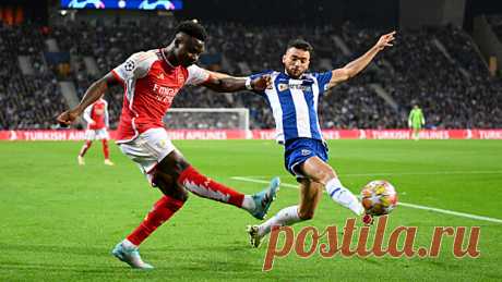 «Порту» вырвал победу в первом матче 1/8 финала Лиги чемпионов против «Арсенала» | Bixol.Ru