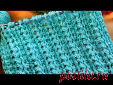 Interlace Tunisian Stitch ~ Tunisian Crochet Pattern