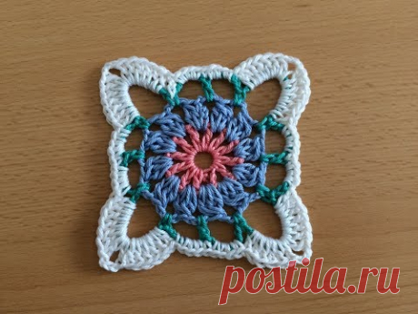 Crocheted motif  72