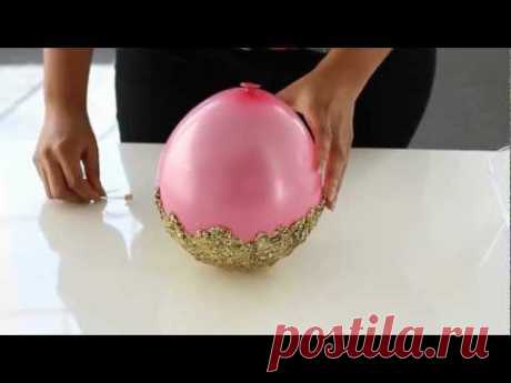 Miss Kris: DIY Glitter Accent Bowl