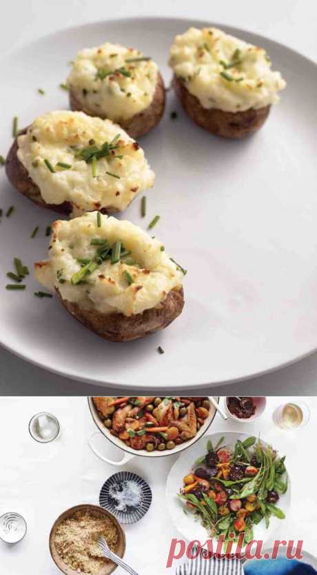 Twice-Baked Sour Cream And Chive Potatoes Recipe &amp; Video | Martha Stewart