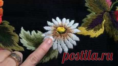 БРАЗИЛЬСКАЯ ВЫШИВКА: \ BRAZILIAN EMBROIDERY: Woven Picot stitch - YouTube