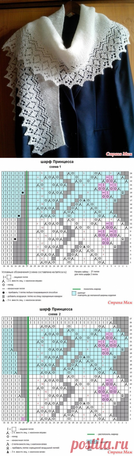 Шарф &quot;Принцесса&quot; - Страна Мам