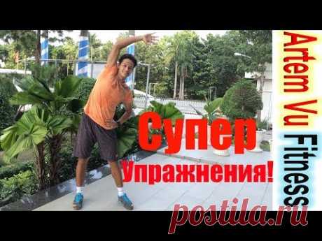 ТРЕНИРУЕМ ВСЕ ГРУППЫ МЫШЦ В ДОМАШНИХ УСЛОВИЯХ / Full Body workout at home