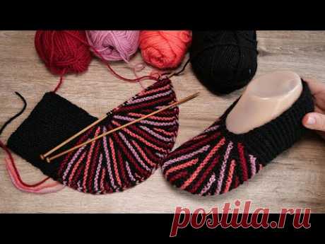 YouTube
slippers,slippers knitting pattern,knitt,knit,knittins,следки спицами,следки,вязание,спицами