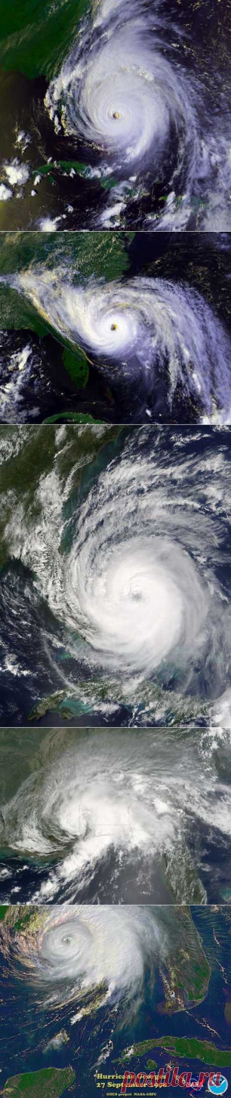 Мощнейшие ураганы за последние 30 лет | Разно Всяко