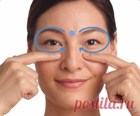 Лимфодренажный массаж глаз